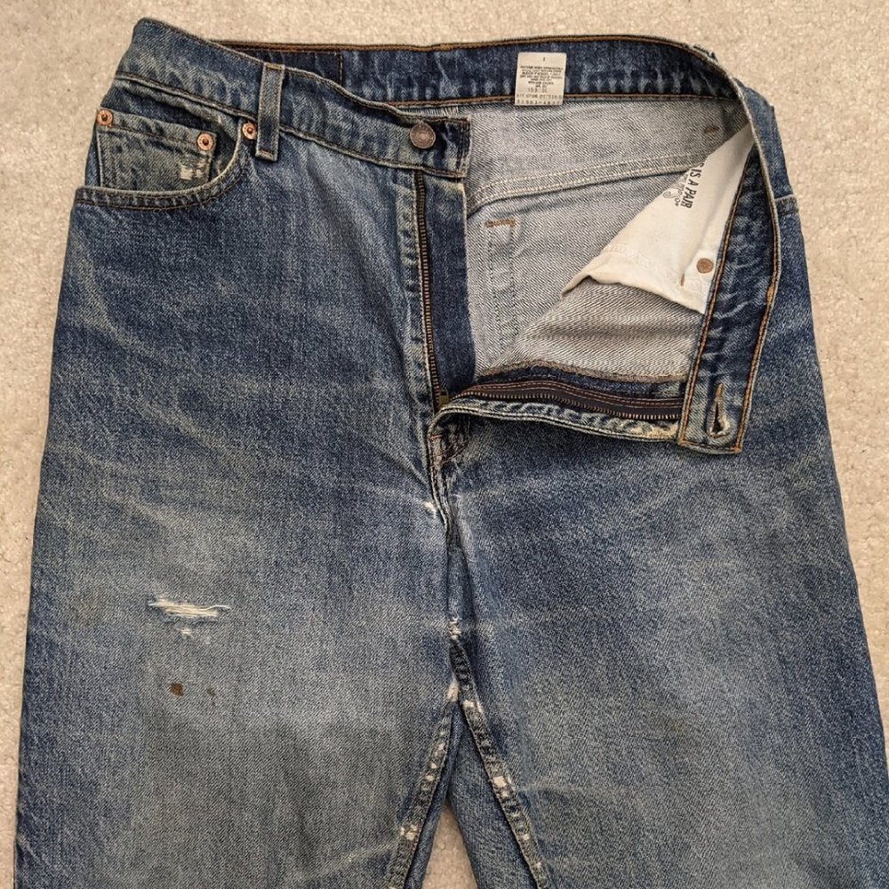 Vintage Levi's 550 Jeans 12 Regular View 6